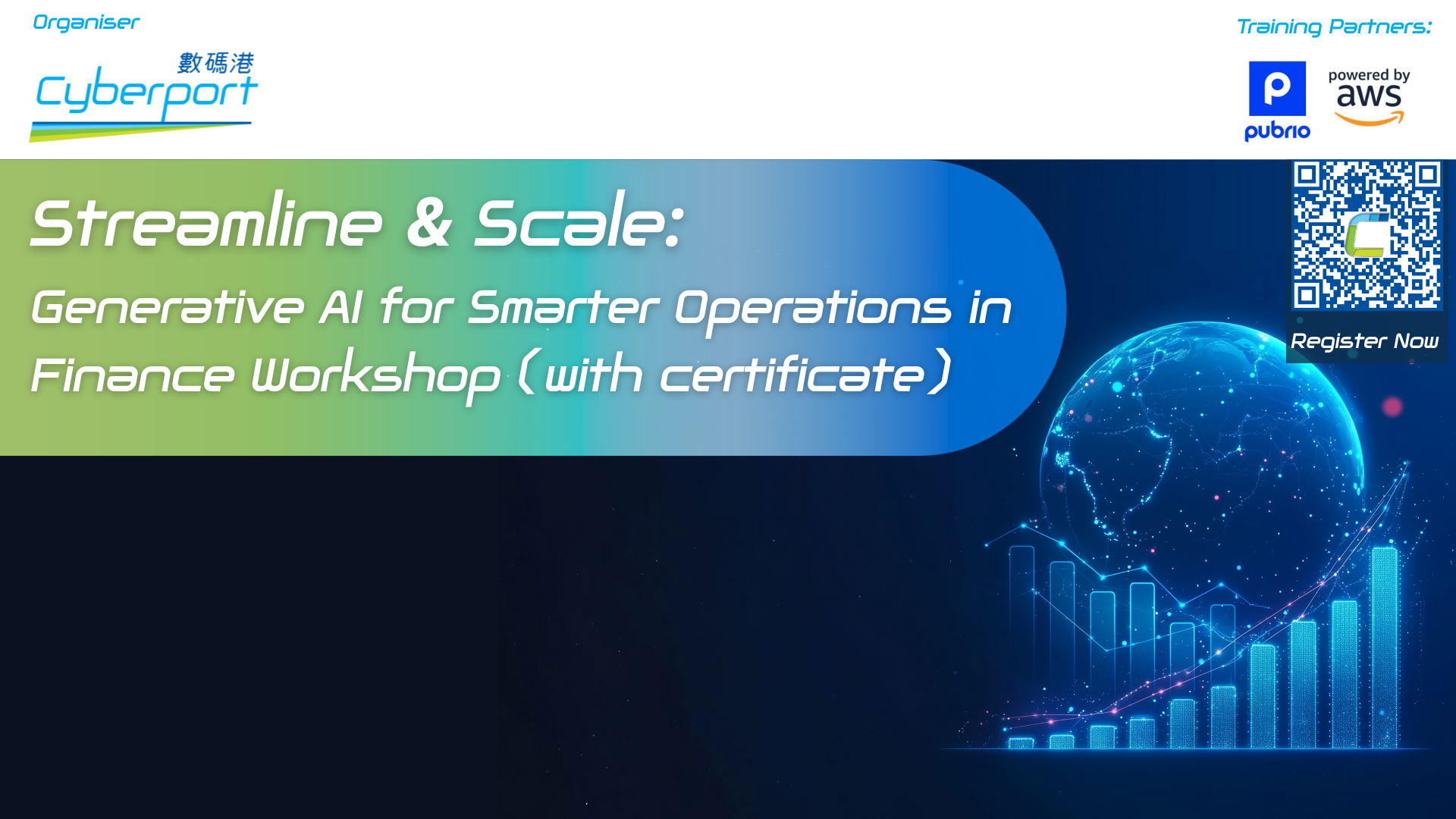 Streamline & Scale: Generative AI for Smarter Operations in Finance Workshop (with certificate) CS304